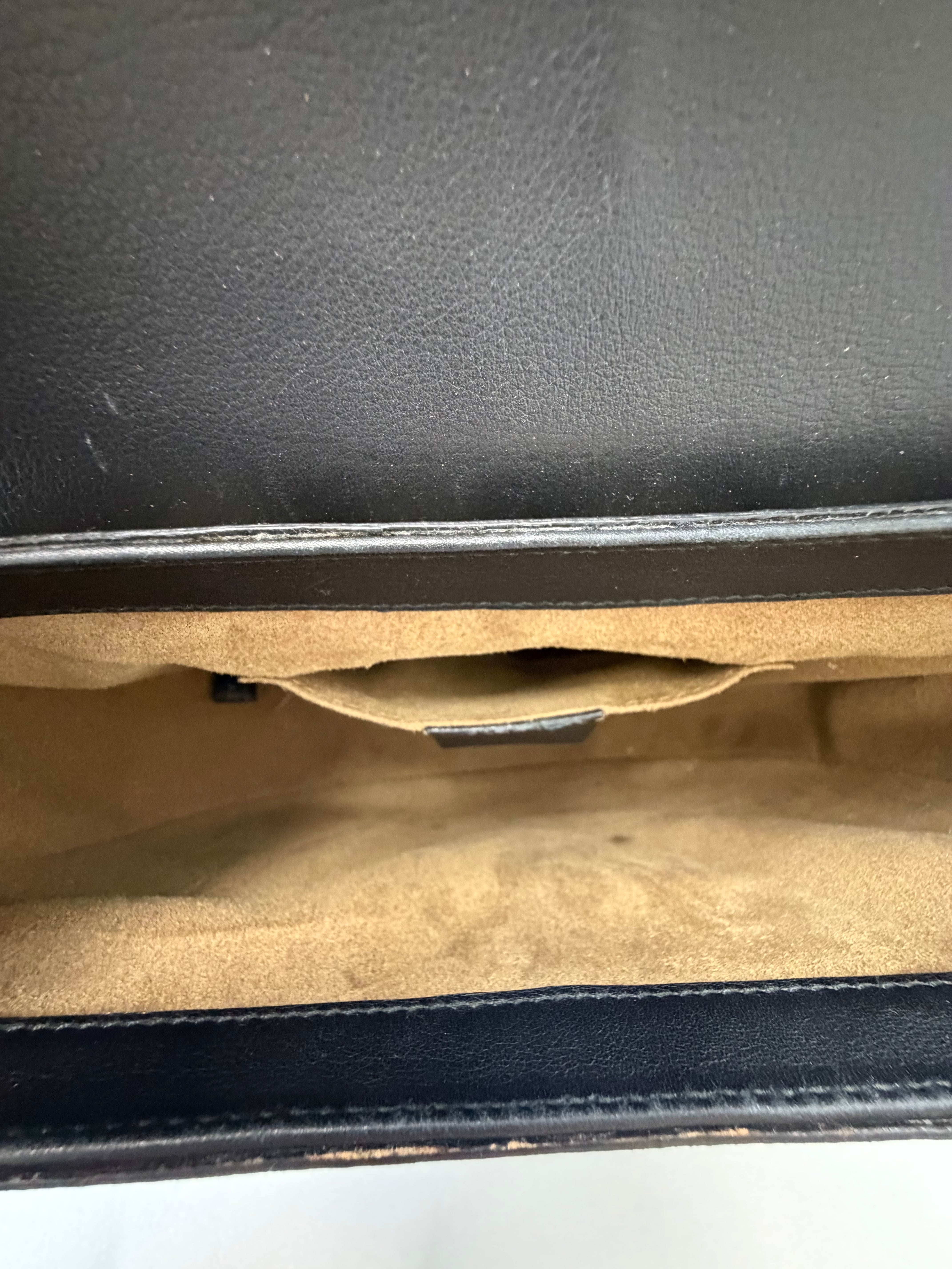 Gucci GG Supreme Web Padlock Shoulder Bag