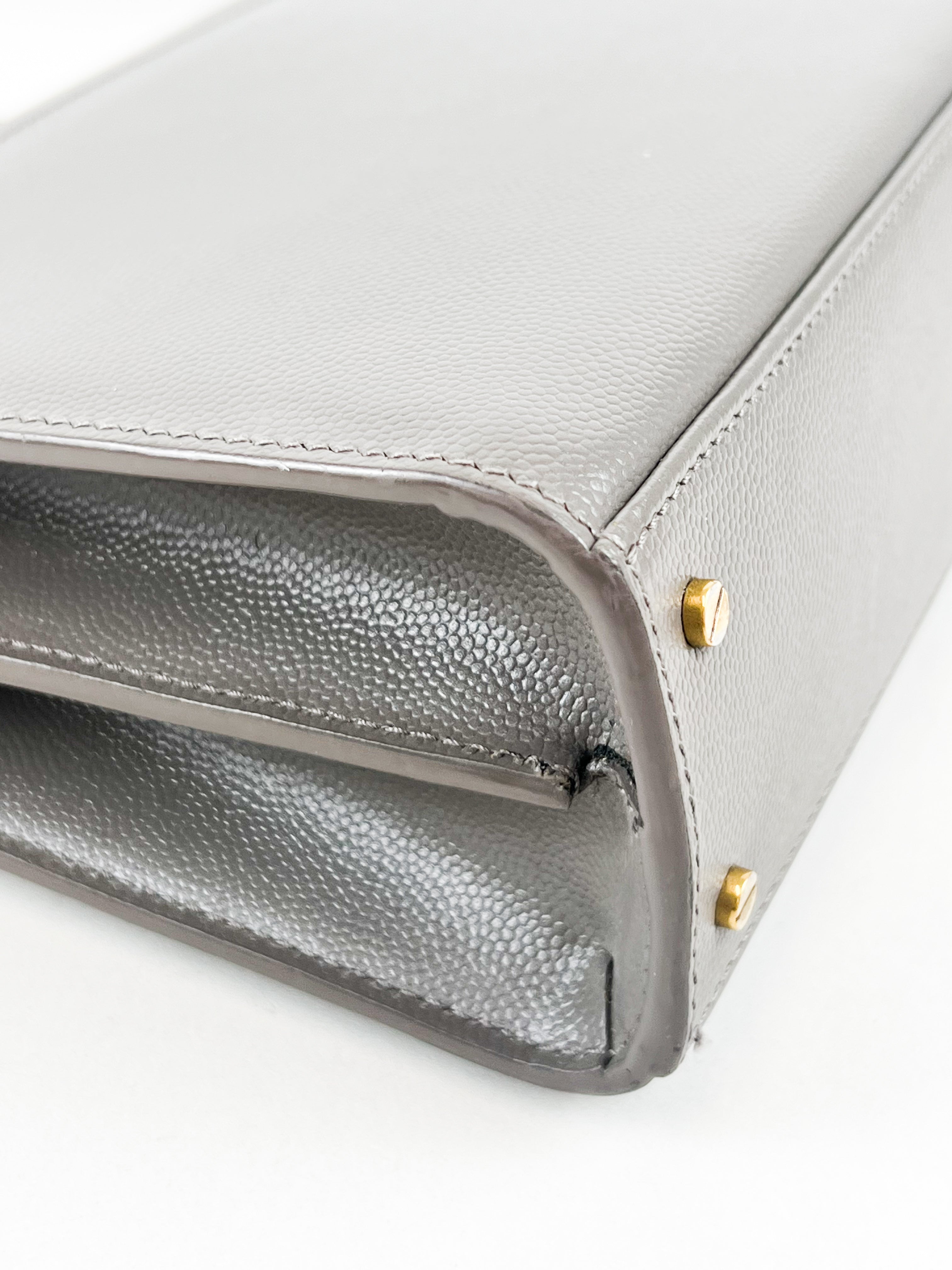 Saint Laurent Cassandra Mini Top Handle GHW