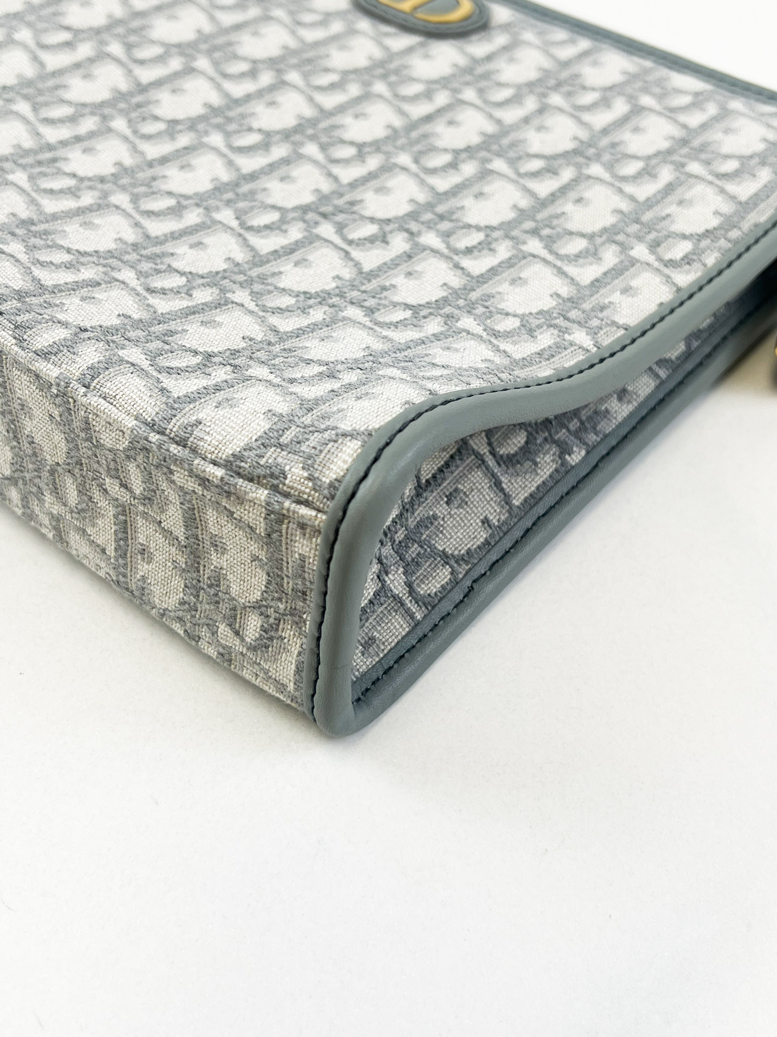 Christian Dior Embroidered Oblique Pouch