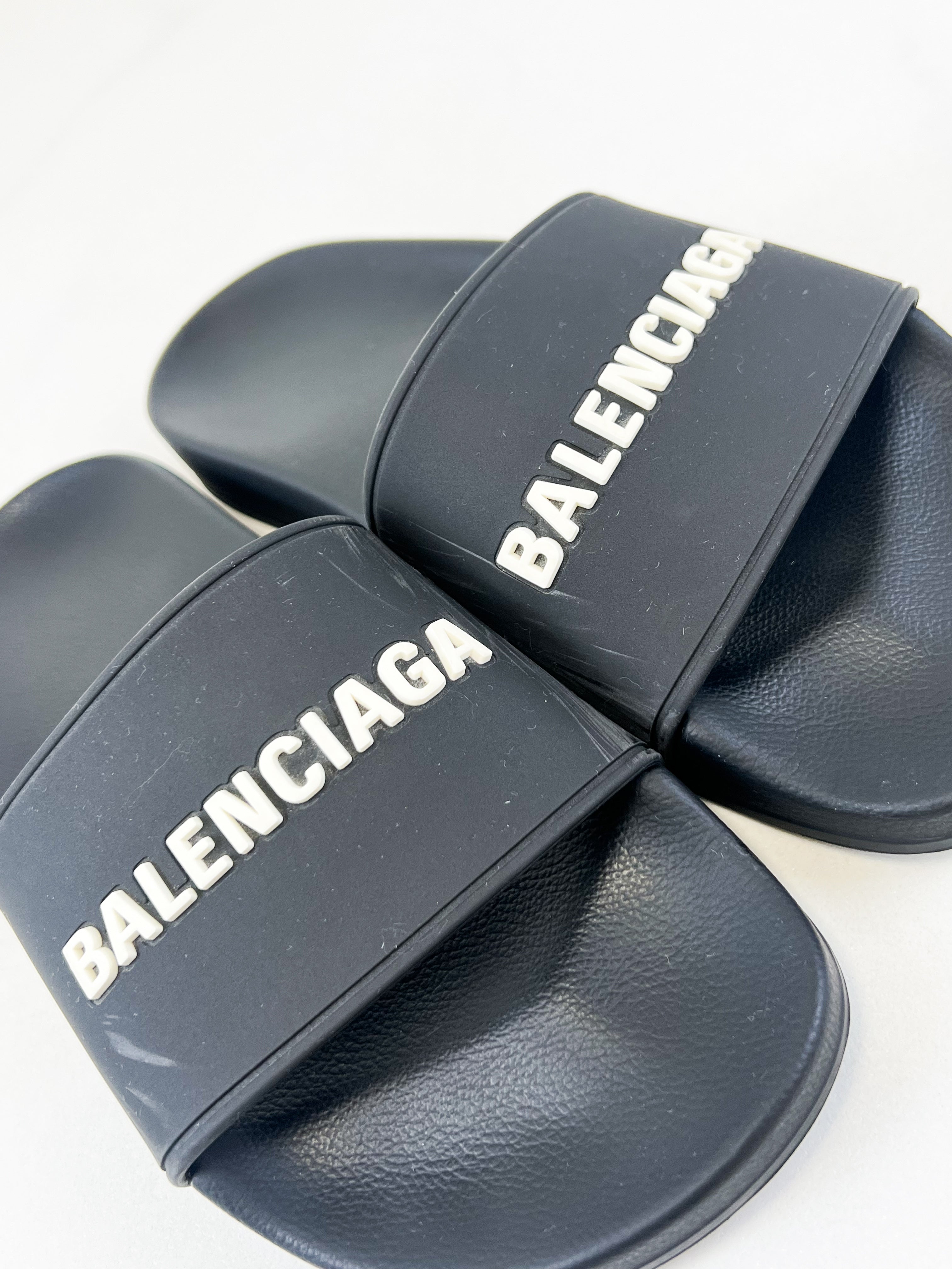 Balenciaga Pool Slide Size 37
