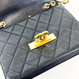 Chanel Lambskin Quilted CC Chain Crossbody/Shoulder Bag