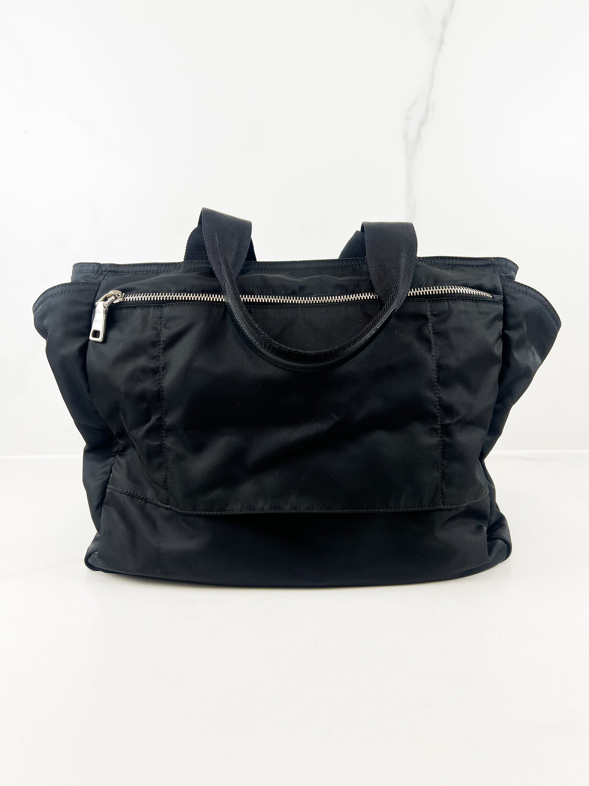 Prada Black Re-Nylon Baby Bag
