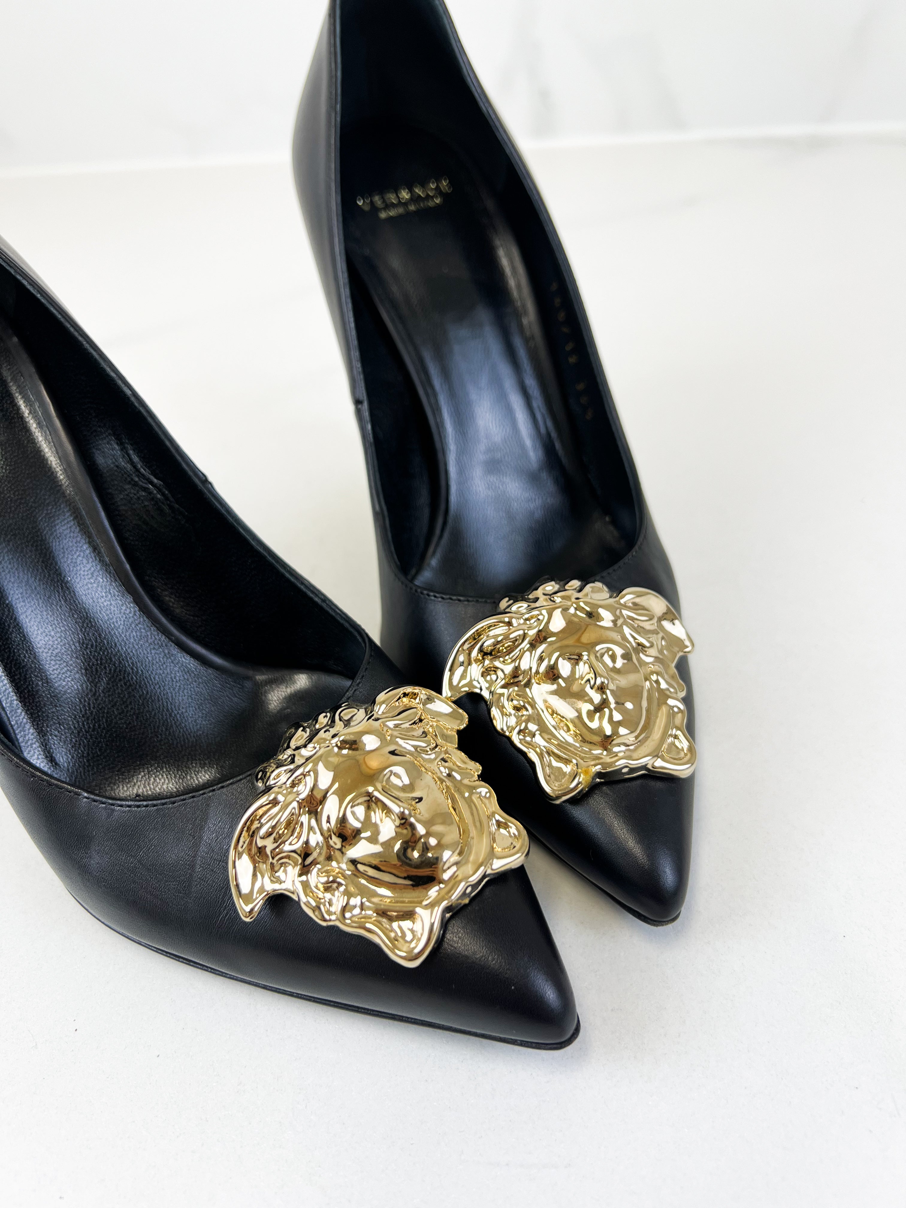 Versace Medusa Heels Size 36.5