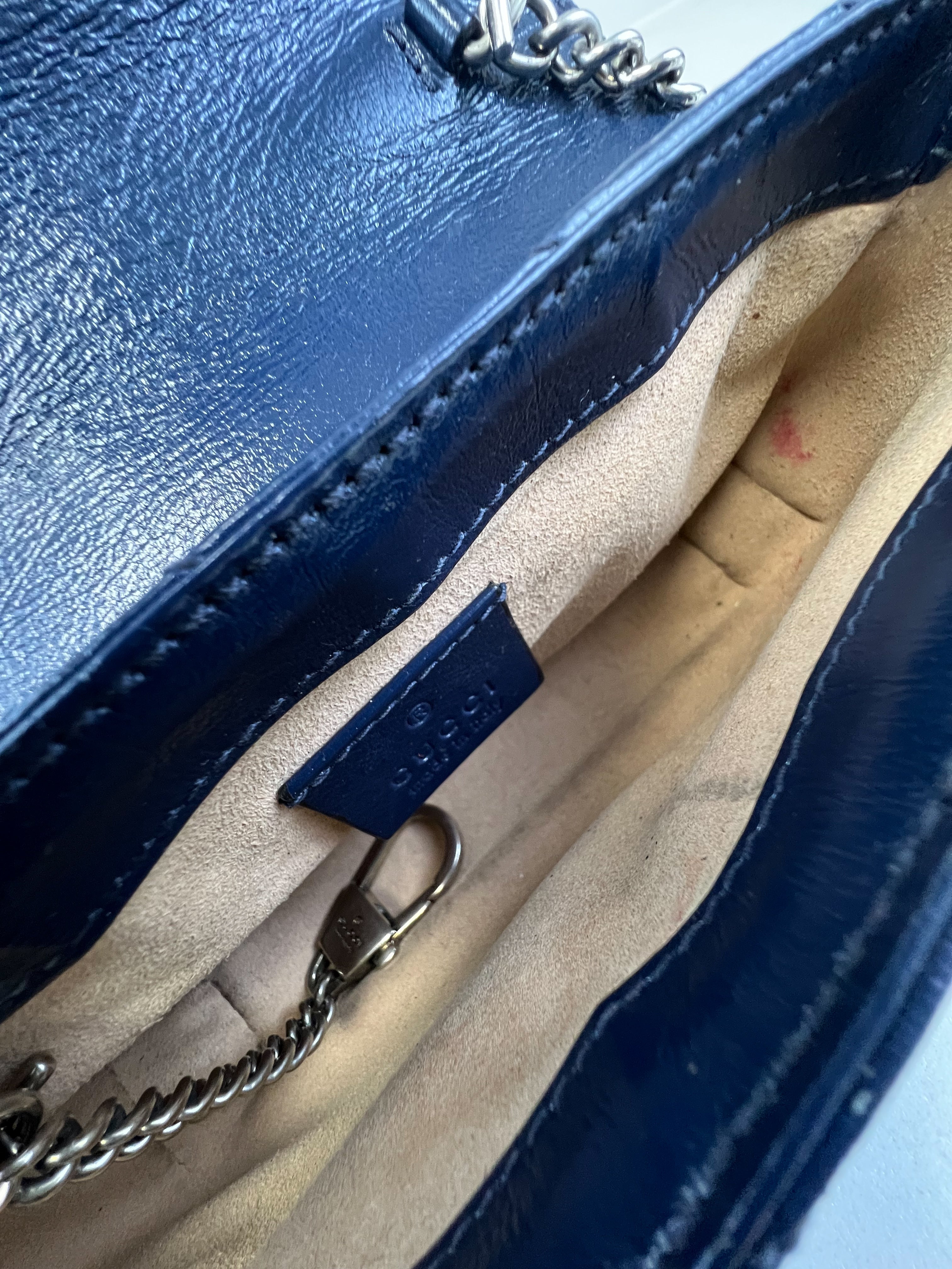 Gucci Marmont Leather crossbody Nano Bag