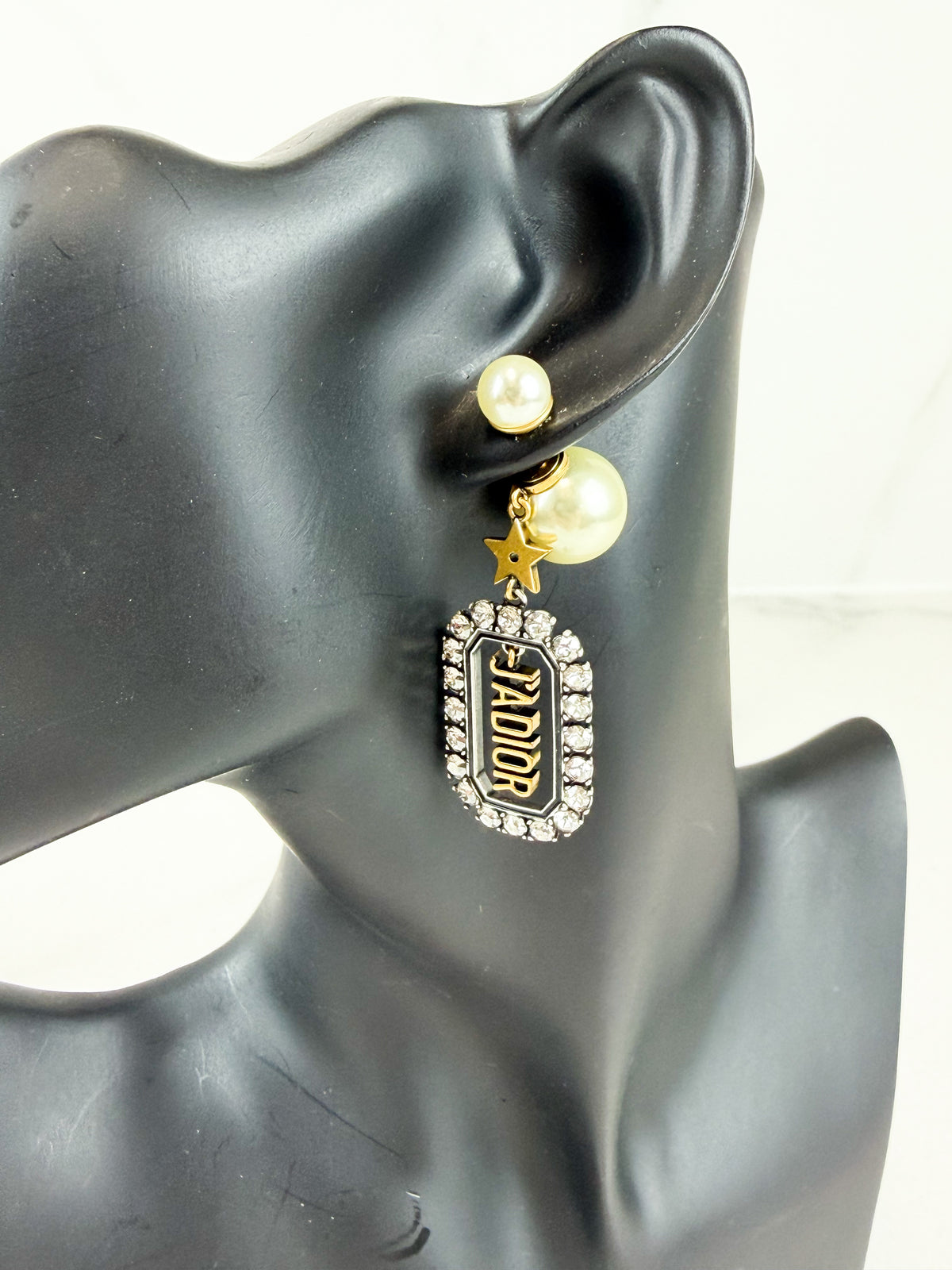 Christian Dior J'adior Diamonte Earrings