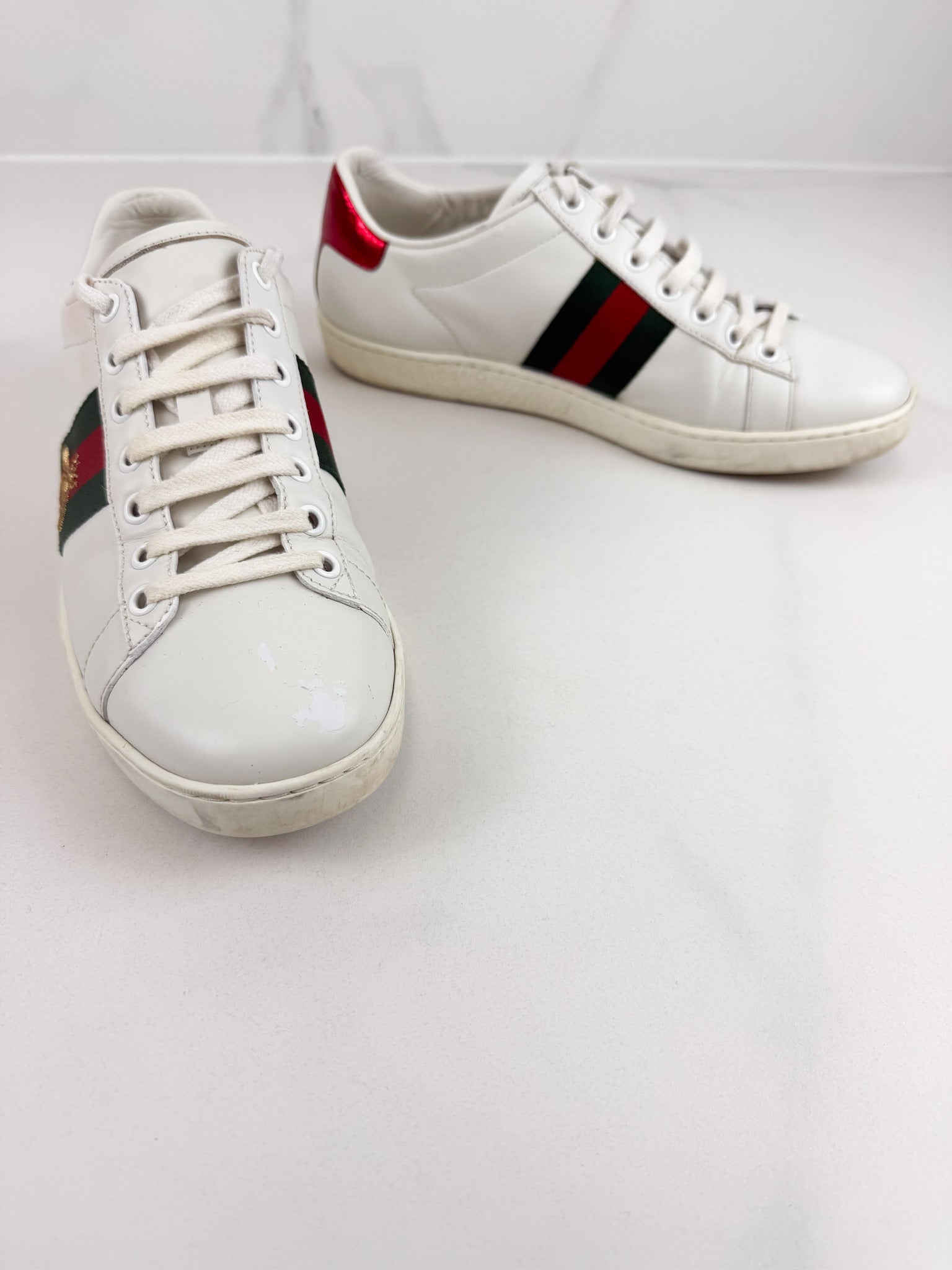 Gucci Ace Bee Sneaker Size 38