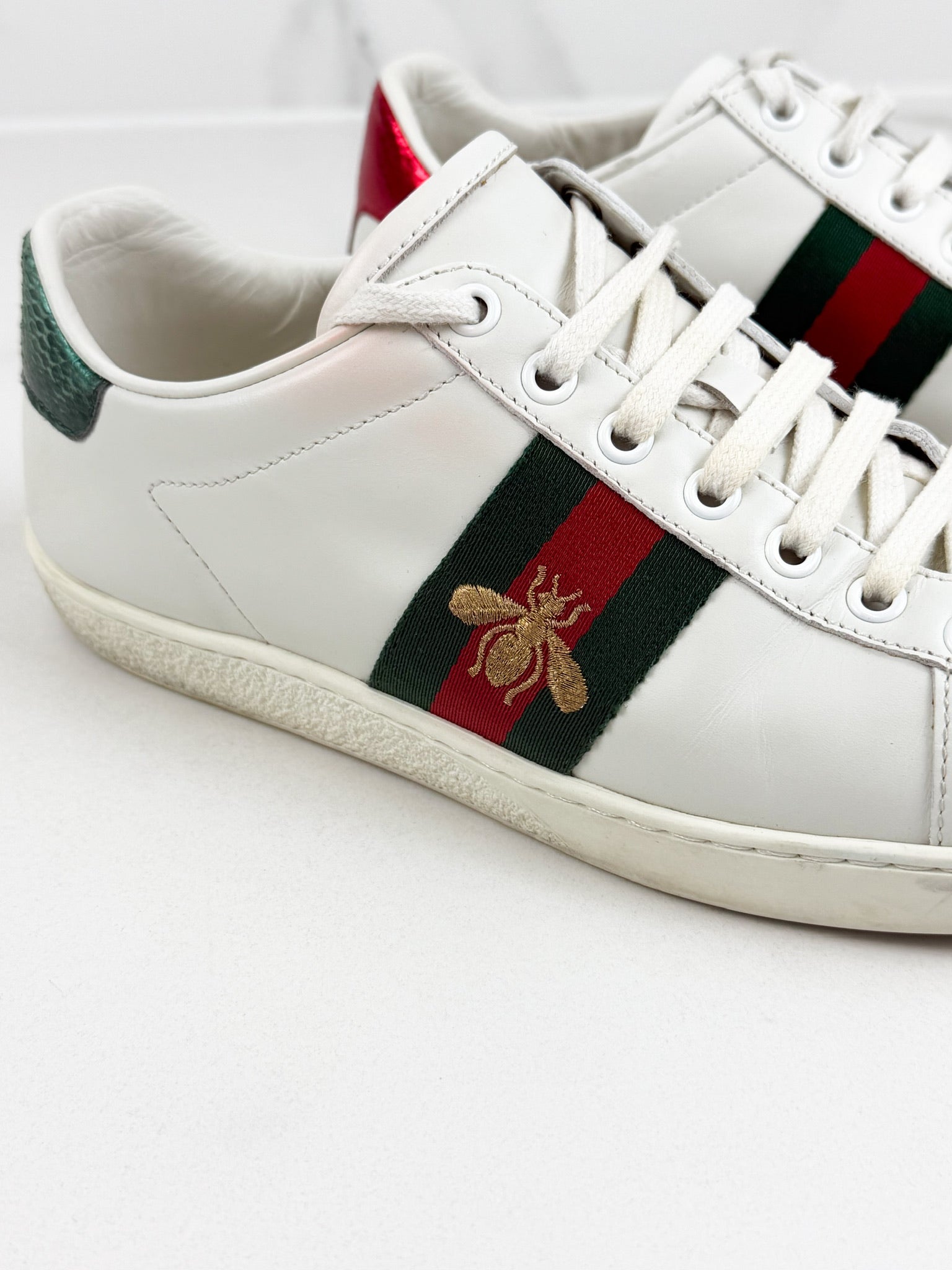 Gucci Ace Bee Sneaker Size 38