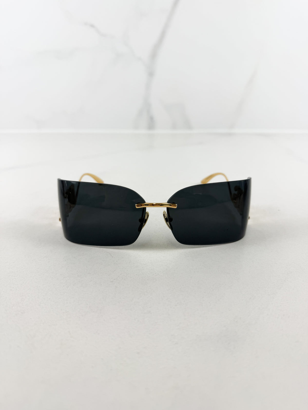 Dolce & Gabbana Black & Gold Sunglasses