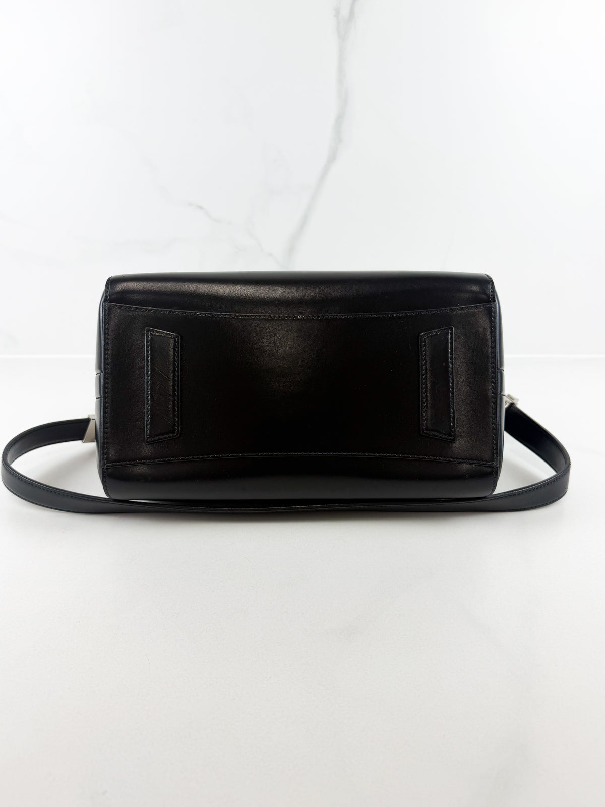 Givenchy Black Smooth Leather Small Antigona