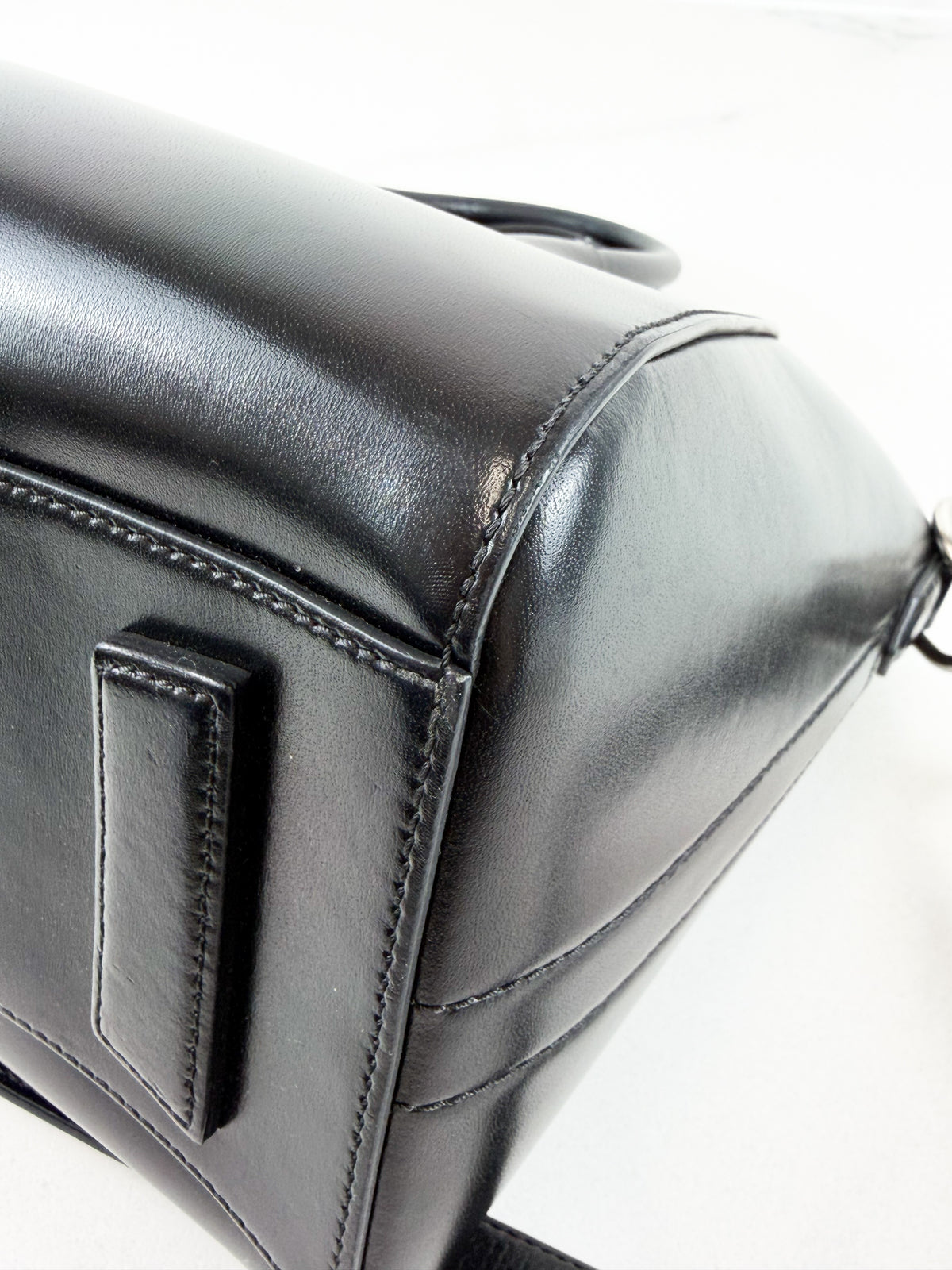 Givenchy Black Smooth Leather Small Antigona