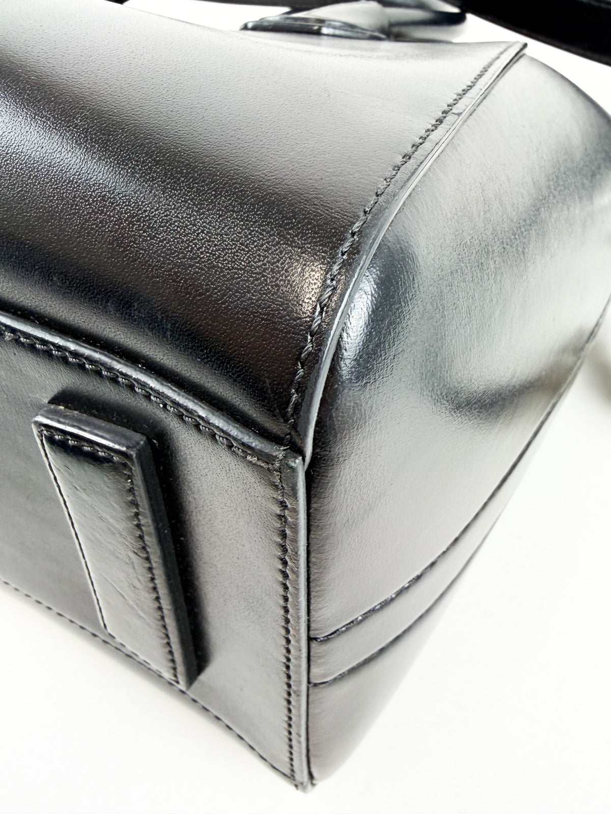 Givenchy Black Smooth Leather Small Antigona