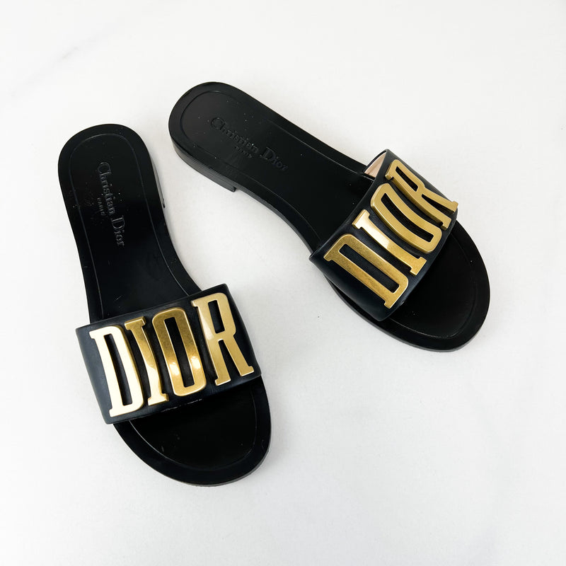 Christian Dior Evolution Slides Size 40 – Shopluxe Consignment