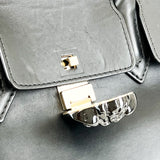 Versace La Medusa Leather Handbag