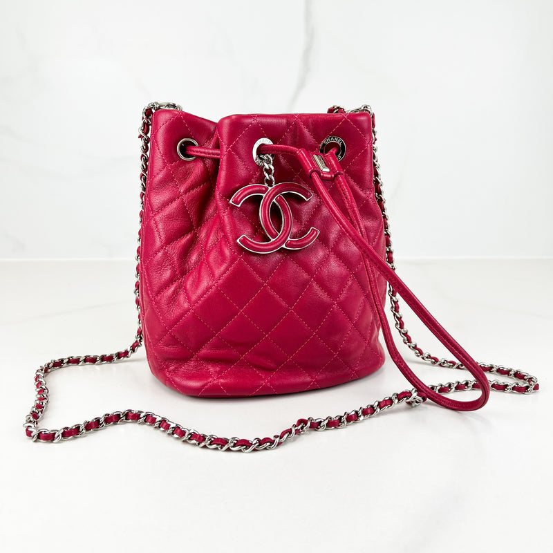chanel drawstring bag