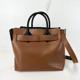Burberry Belt Tote Leather Bag