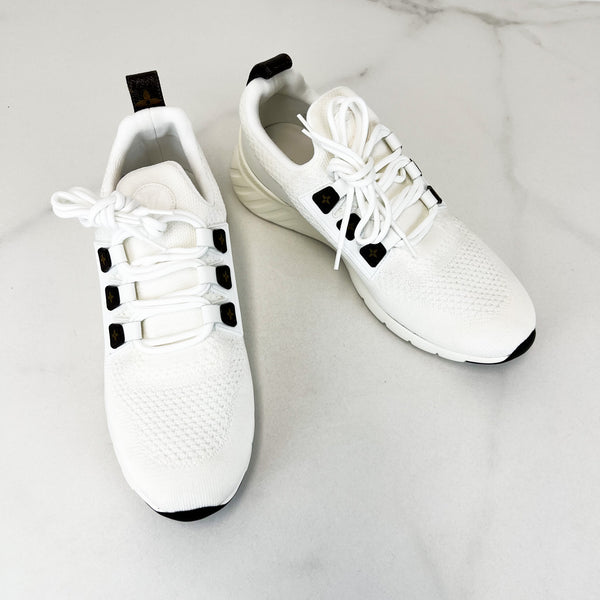 Louis Vuitton Aftergame Lace up Sneaker Size 42