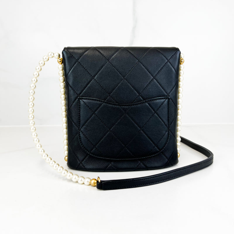 Chanel Pearl Calfskin Smooth Leather Bag – Shopluxe Consignment