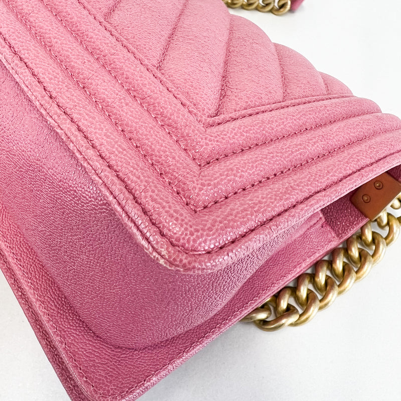 Chanel Old Medium Boy Bag with GHW
