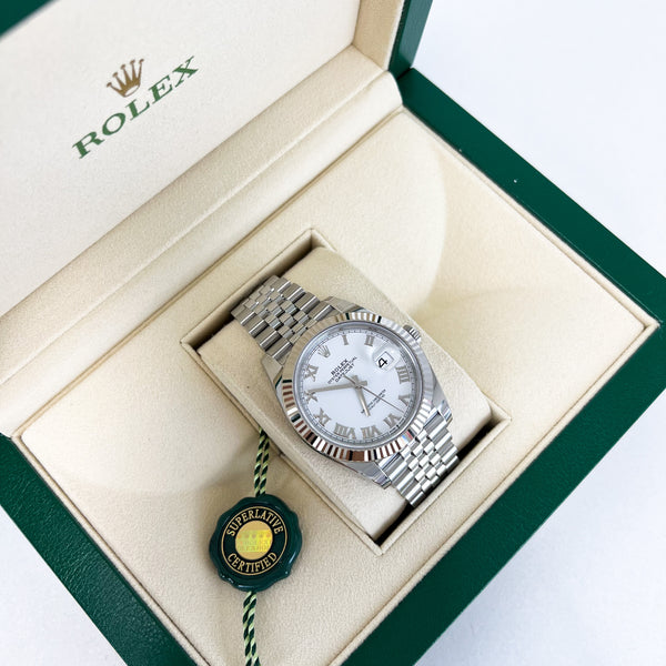 Rolex Datejust 41mm Roman Dial
