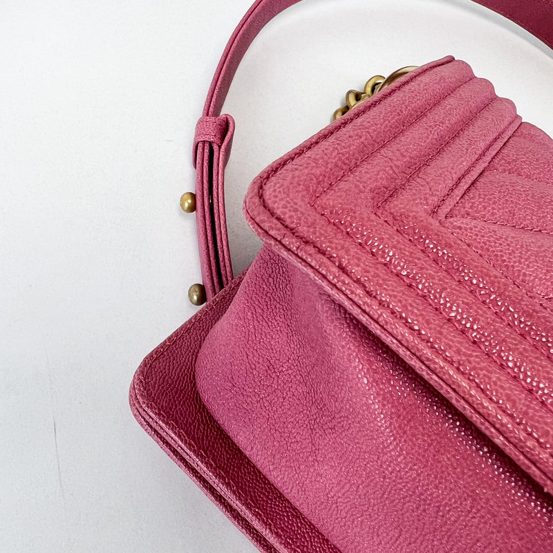 Chanel Old Medium Boy Bag with GHW