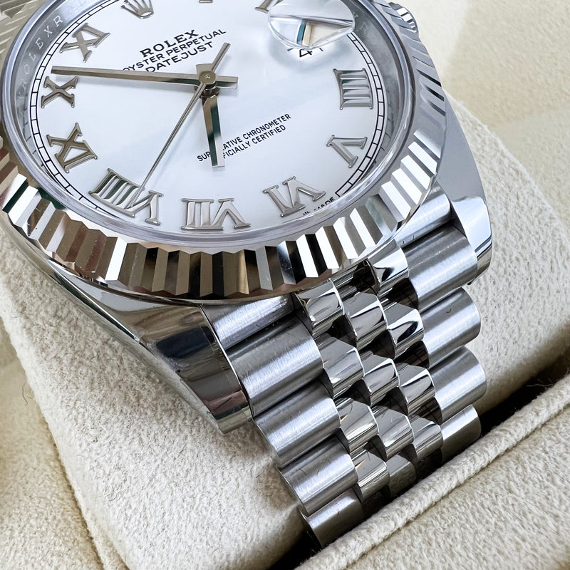 Rolex Datejust 41mm Roman Dial