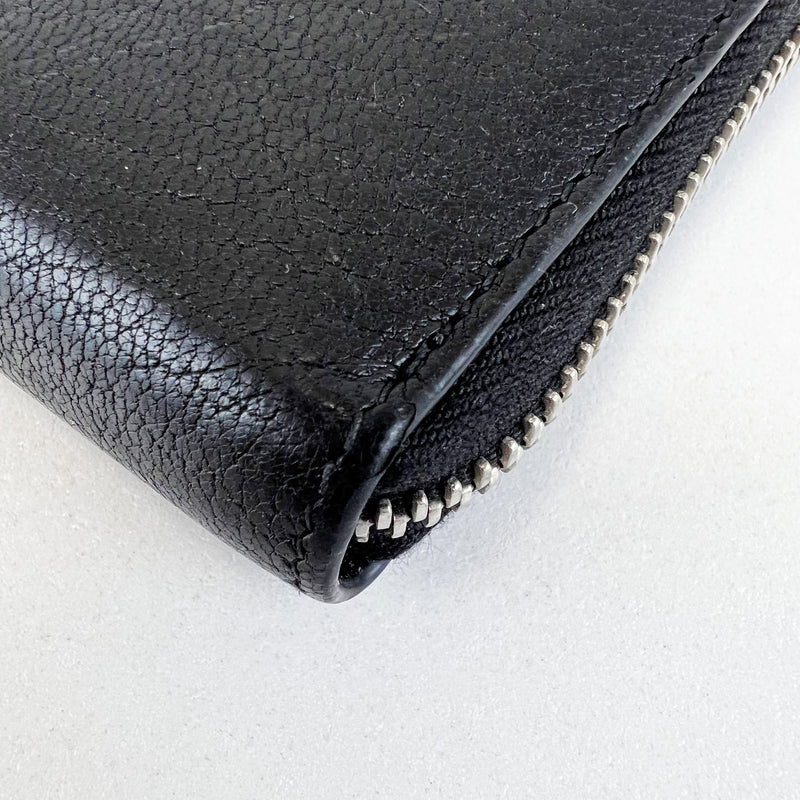 Givenchy Black Leather Logo Wallet