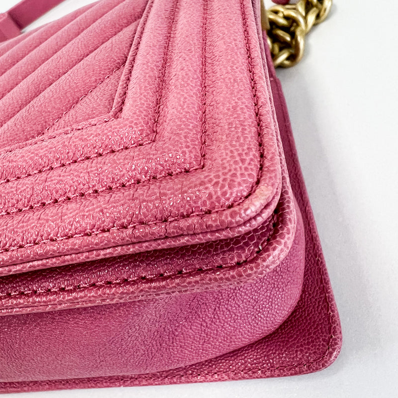 Chanel Old Medium Boy Bag with GHW