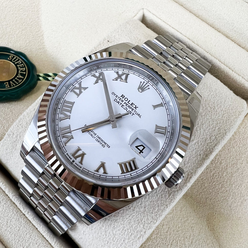 Rolex Datejust 41mm Roman Dial