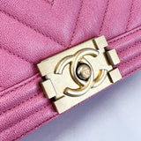 Chanel Old Medium Boy Bag with GHW