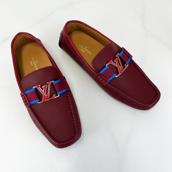 Louis Vuitton Men's Monte Carlo Moccasin Red Loafers