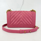 Chanel Old Medium Boy Bag with GHW