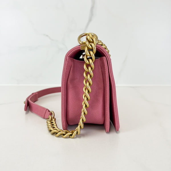 Chanel Old Medium Boy Bag with GHW