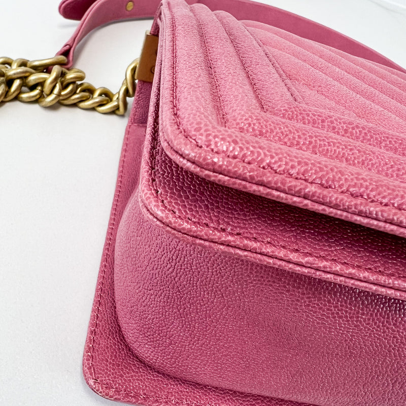 Chanel Old Medium Boy Bag with GHW